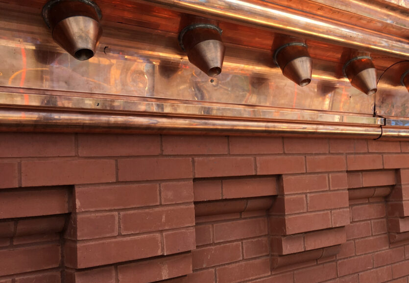 Copper-Cornice-Install